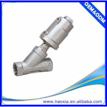 JZF-20 Pneumatic Angle Seat Valve with Stainless Steel Boday